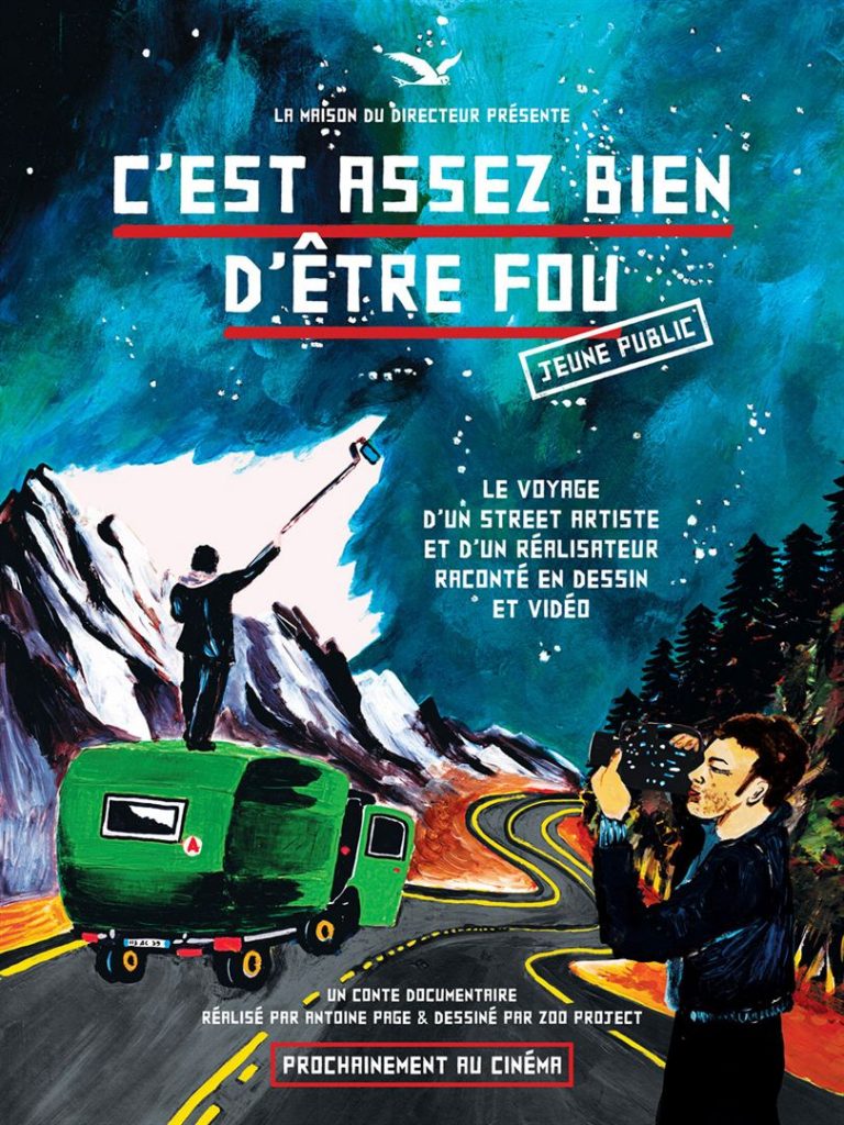 Horaires Des Séances Du Film Hit The Road C'est assez bien d'être fou (version jeune public) - Les Rencontres du